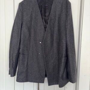 COS Gray Blazer 68% Wool 27% Nylon